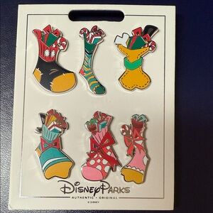 Disney Black Mickey Mouse Pin Backs